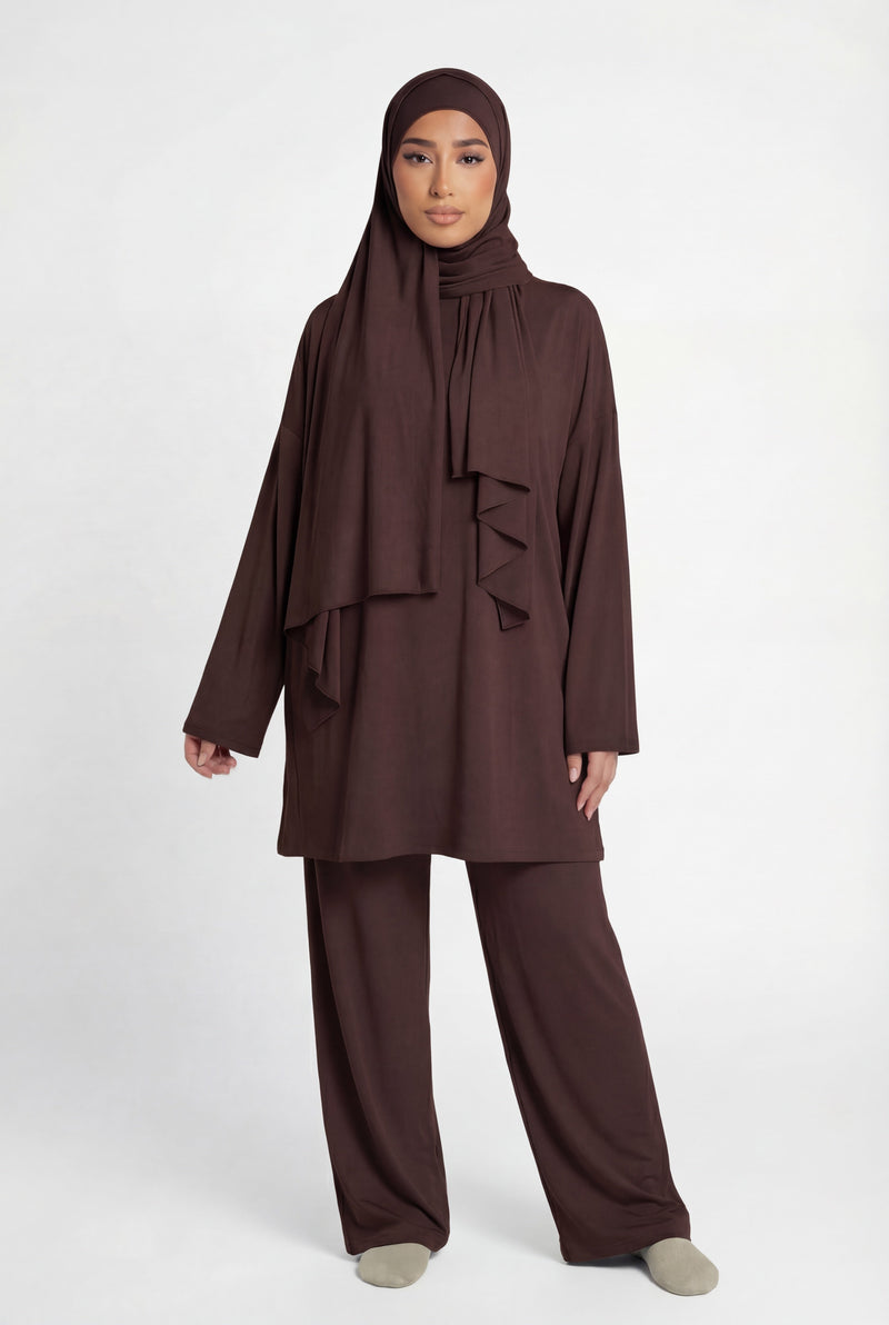 BURKINI (4 pieces) - BROWN lifestyle