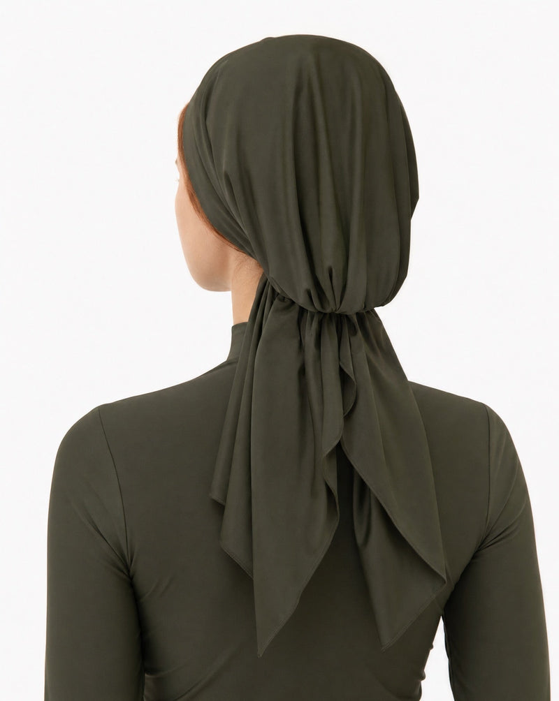SWIMMING TURBAN - KHAKI lifestyle