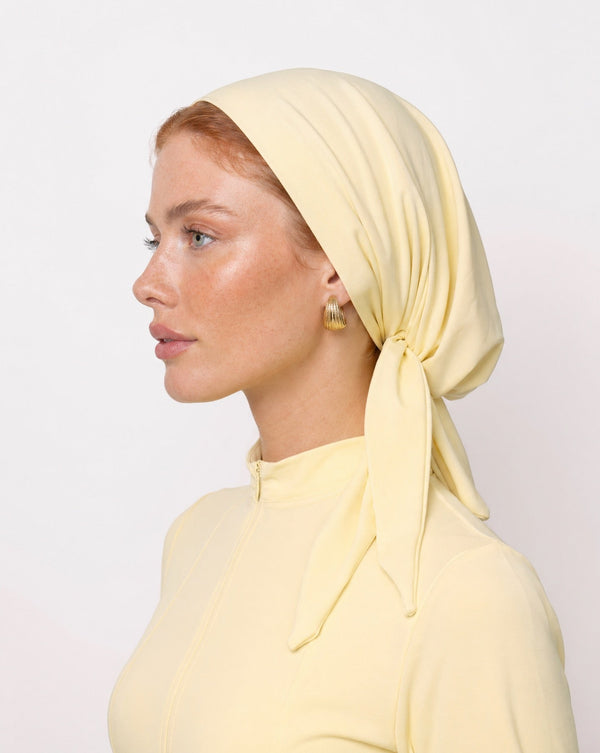 SWIMMING TURBAN - YELLOW