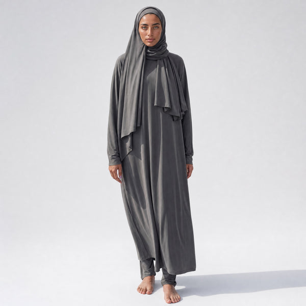 BURKINI LONG (5 pieces) - GREY