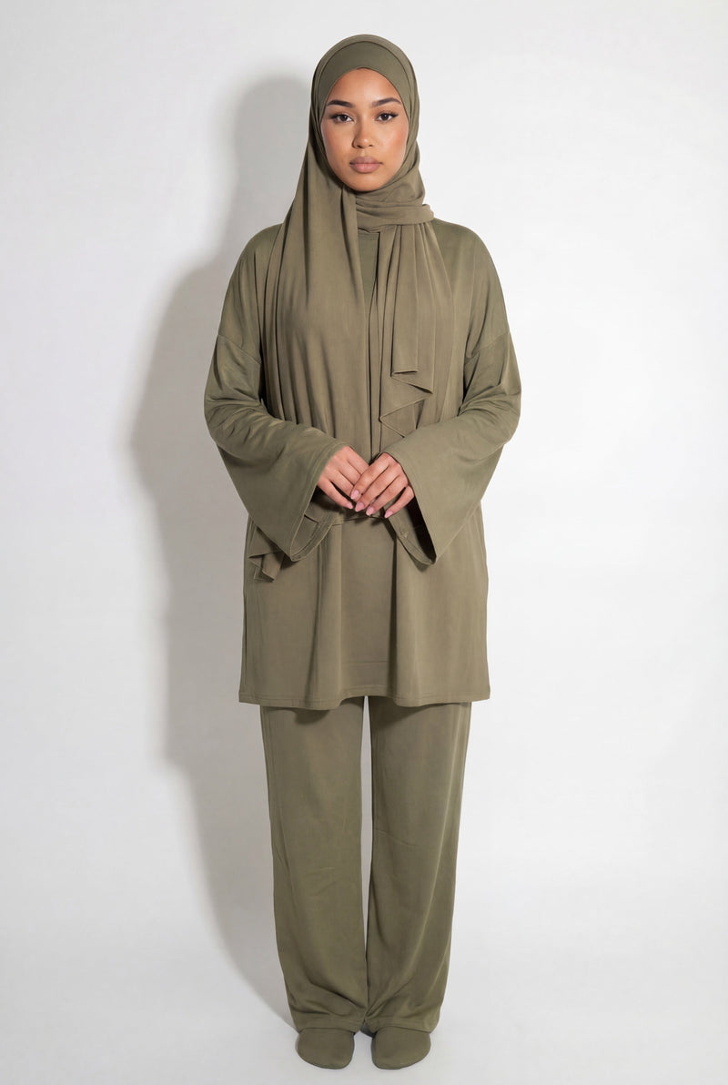BURKINI (4 pieces) - KHAKI lifestyle